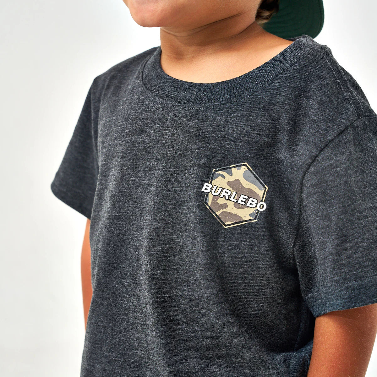 Burlebo Youth Rad Dude S/S T-Shirt - Heather Black