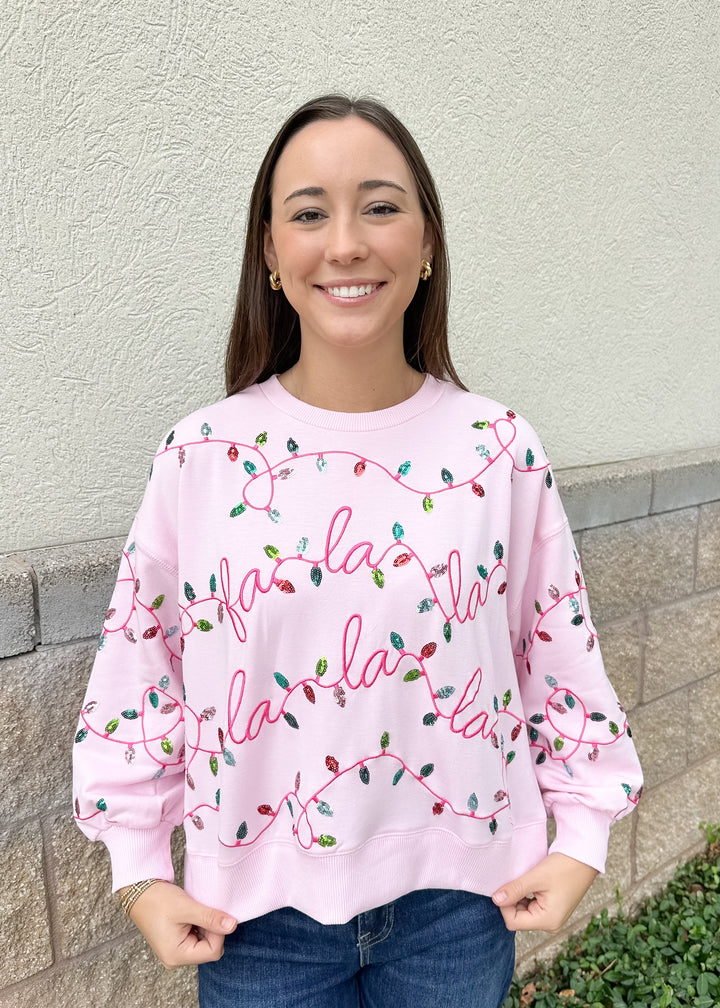 MS Millie Sweatshirt - FaLaLa Lights