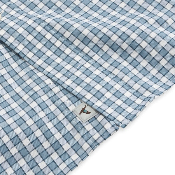 Genteal F26 Martins Royal Oxford Performance Sport Shirt - Colonial Blue