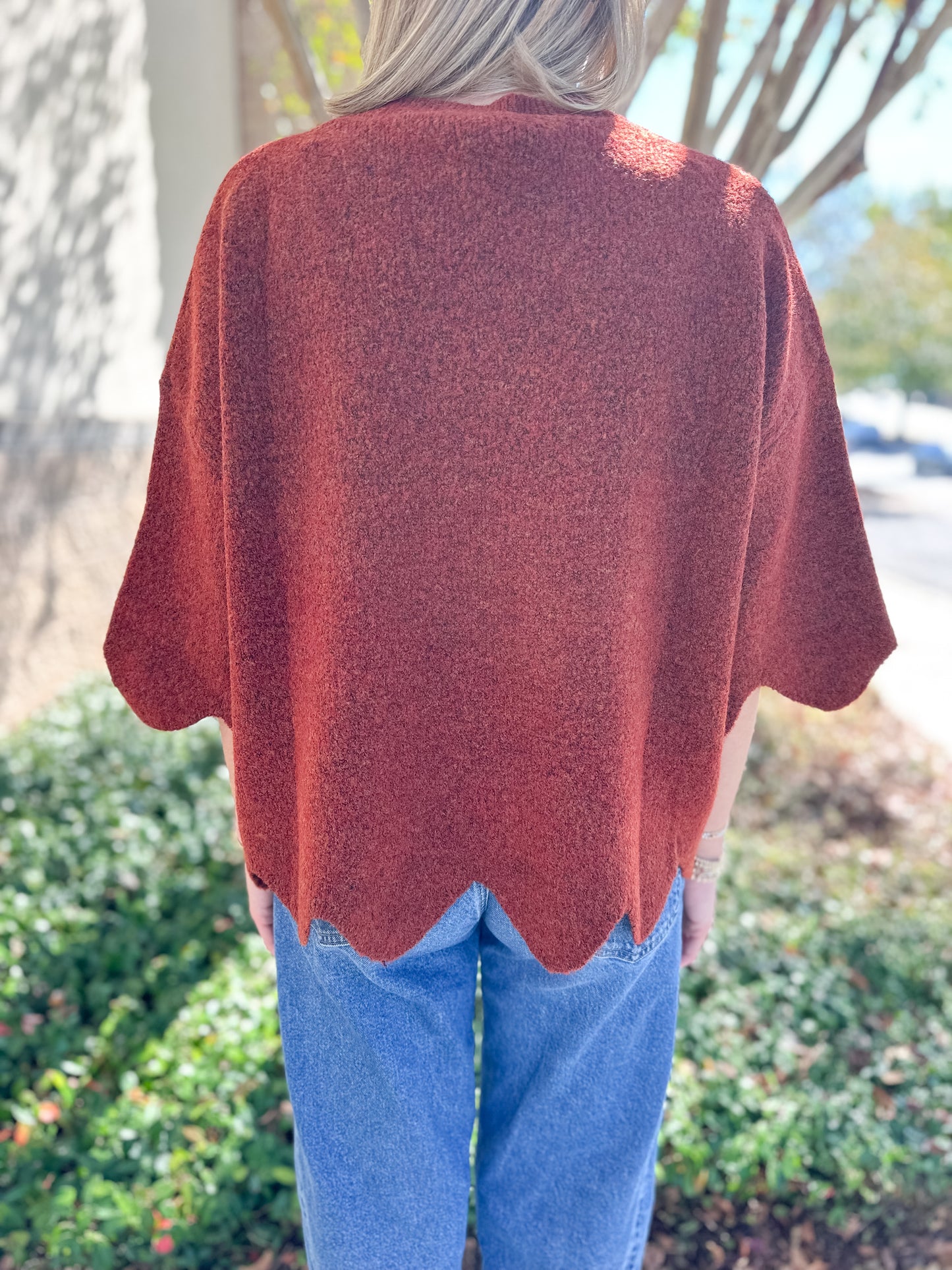 Mason Scalloped Sweater