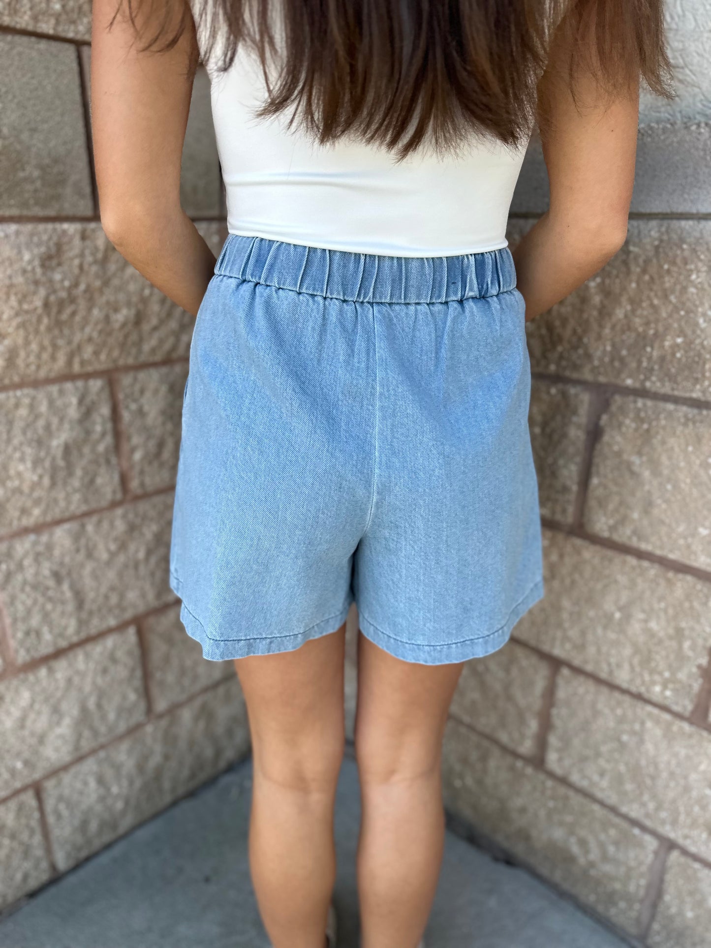 Macey Denim Short