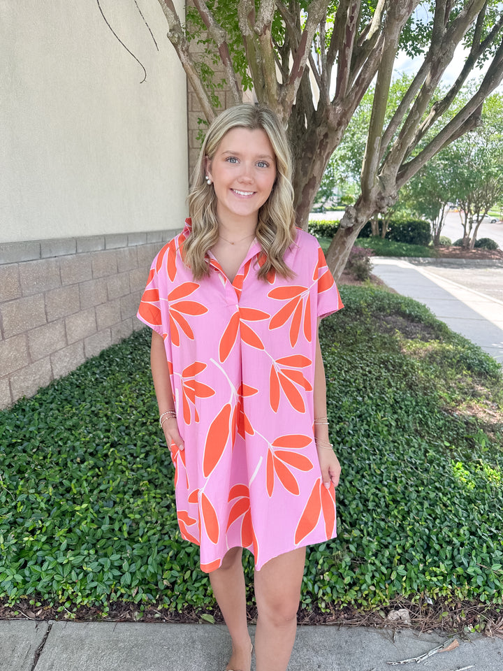 Flora Shirt Dress