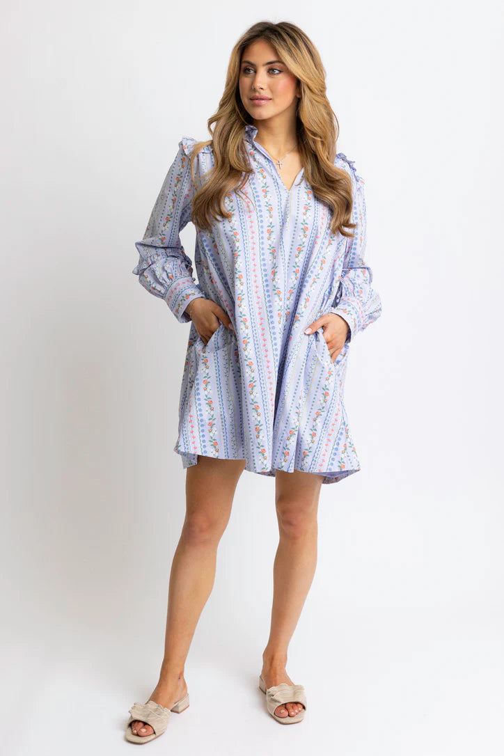 Marty Floral Vine Dress