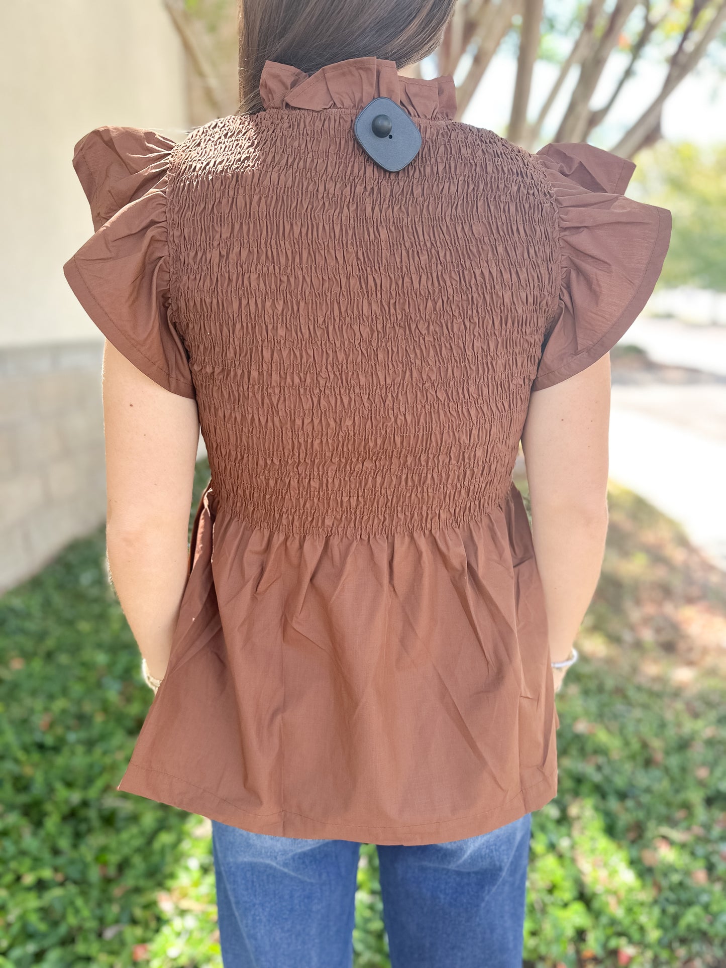 Andy Smocked Top