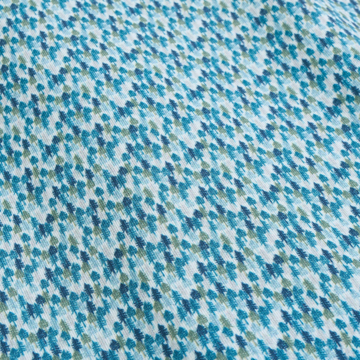 Genteal F25 Ponderosa Pine Printed Performance Polo - Ashen Green