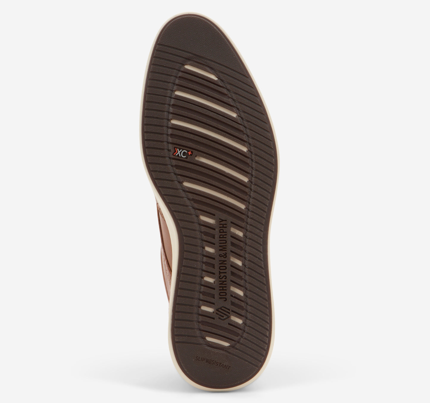 Johnson & Murphy XC+ Parker Wingtip Dress Shoe - Tan WP Full Grain