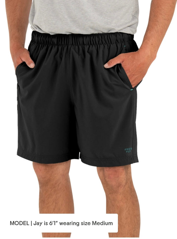 Free Fly Men’s Breeze Short 6” - Black
