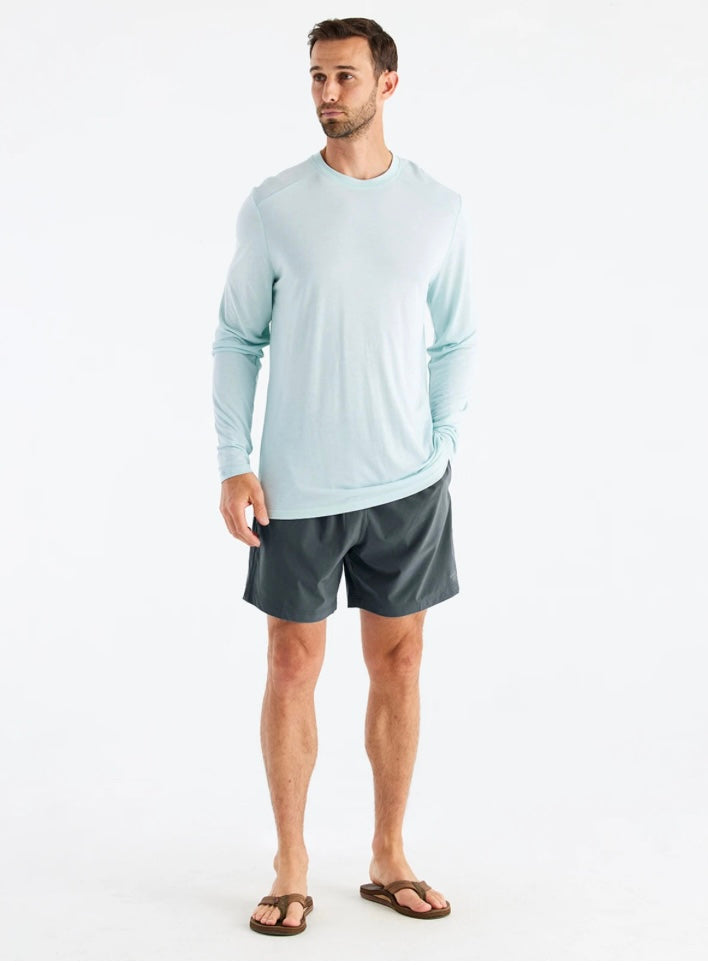 Free Fly Men’s Breeze Short 6” - Storm Cloud