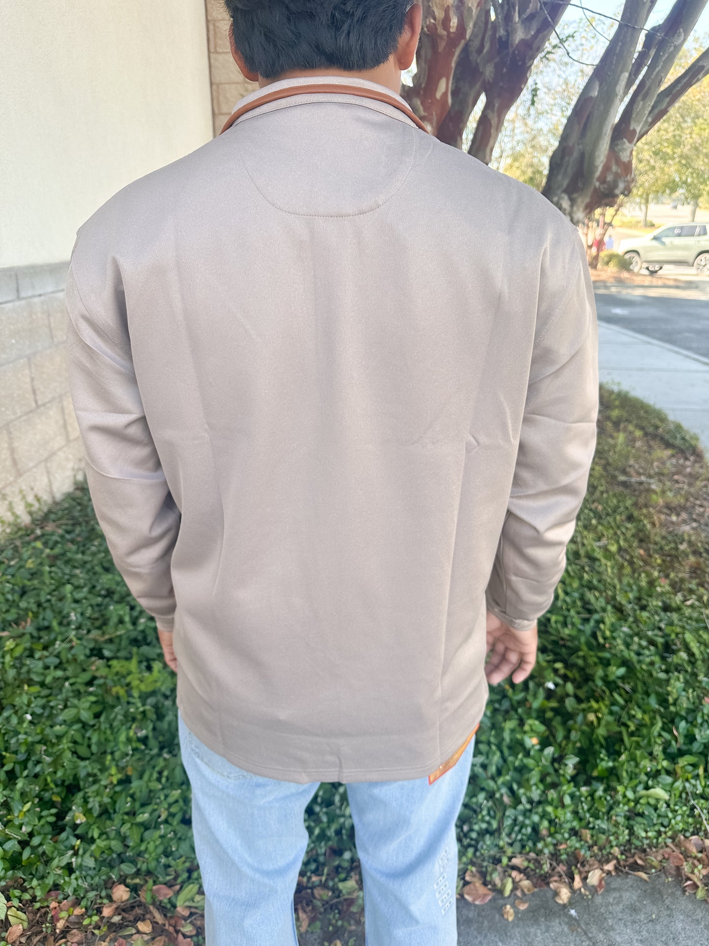 S. Casanova Performance Thurgood Quarter Zip - Quail Cover