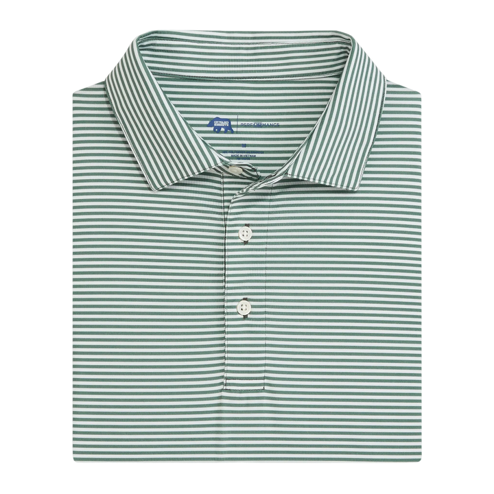 Onward Reserve Echo Stripe Performance Polo - Ivy