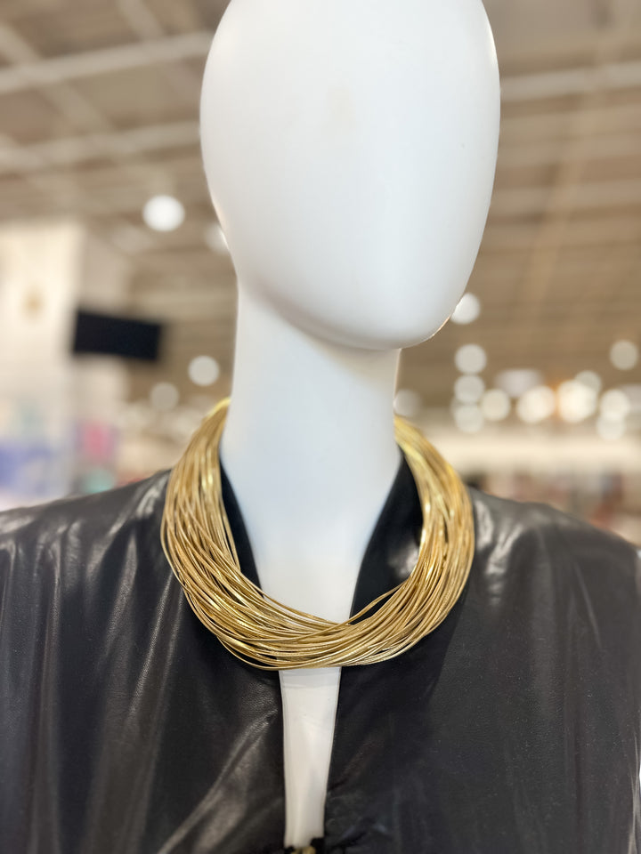 242 Gold Cable Necklace