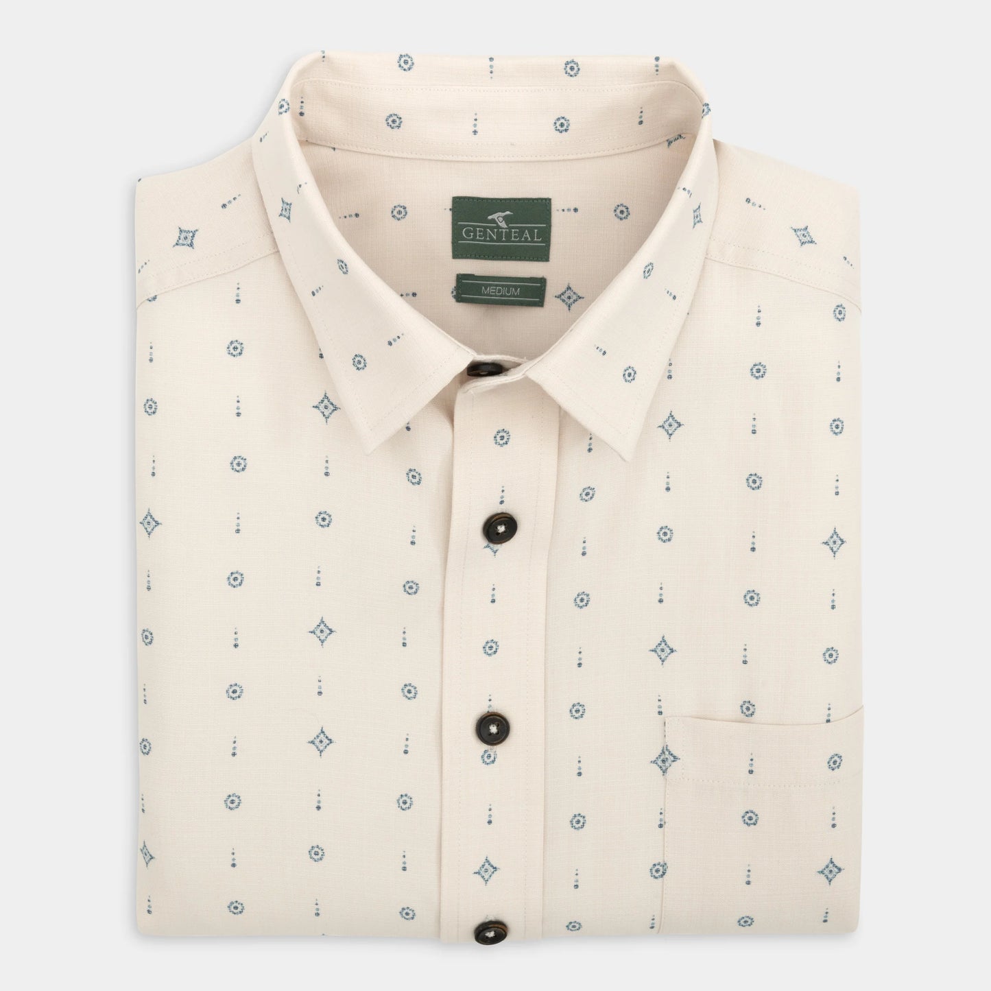 Genteal Spring ‘25 Printed Palmas Shirt - Star