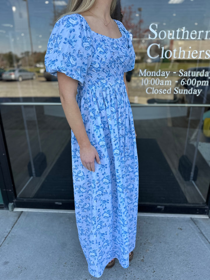 Shelby Maxi Dress - Light Blue