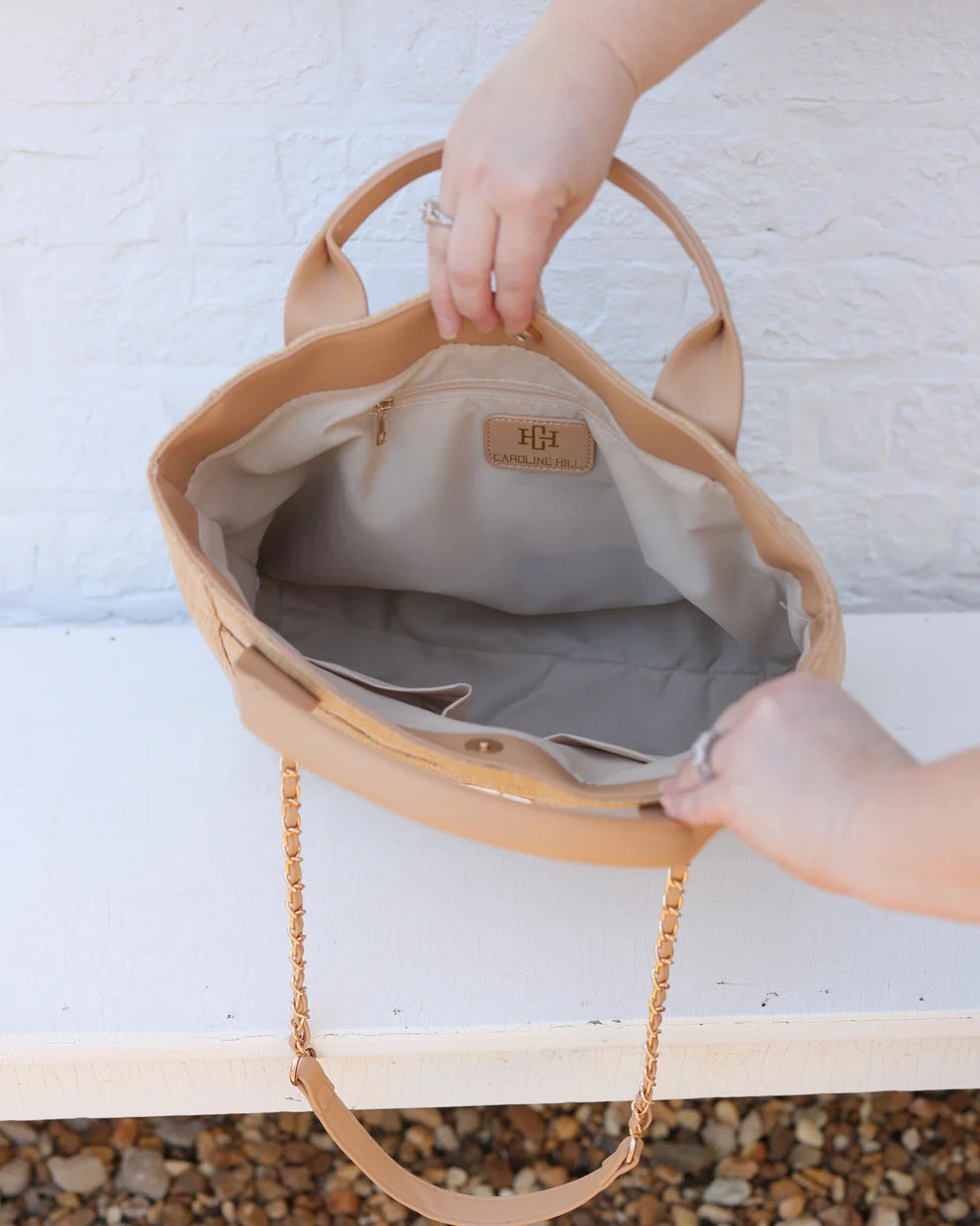 CH Kinzley Tote Bag - Natural LD