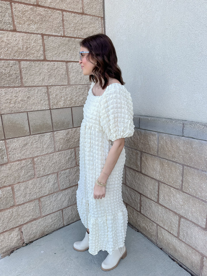 Simply Southern Bubble Maxi - Cloud