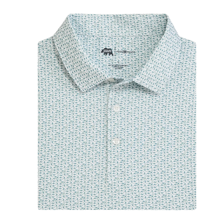 Onward Reserve Bevy Printed Performance Polo - Hedge