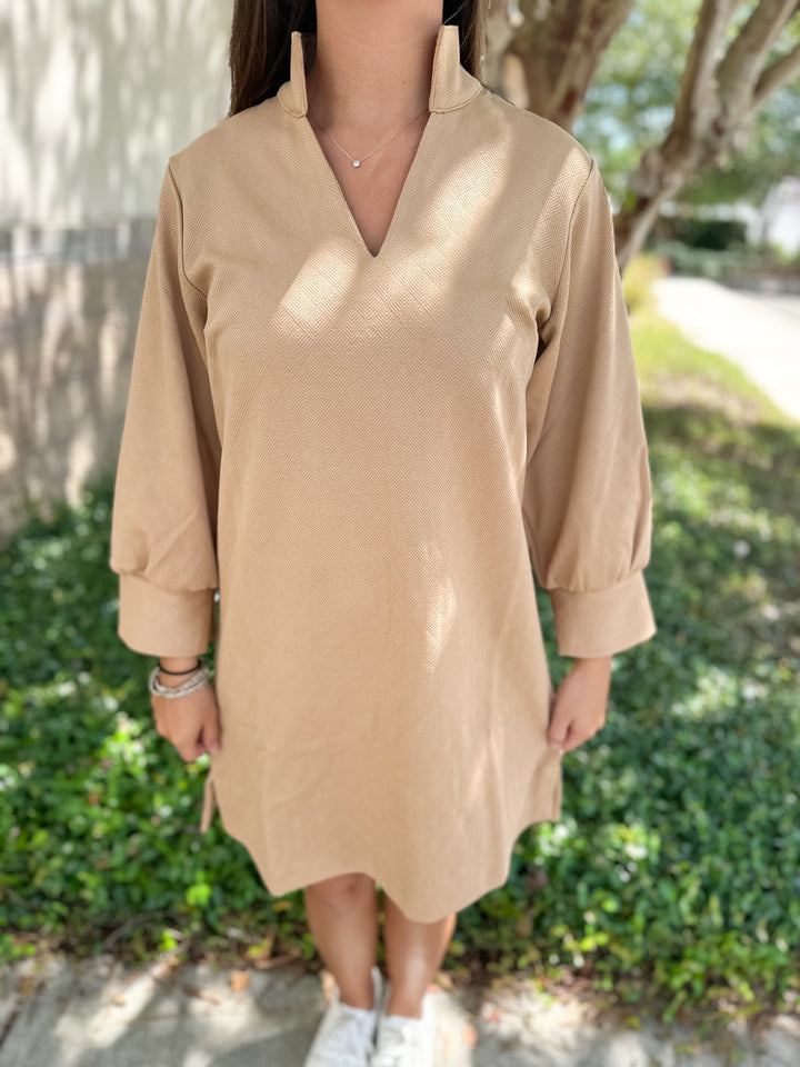 Hadley Dress - Latte