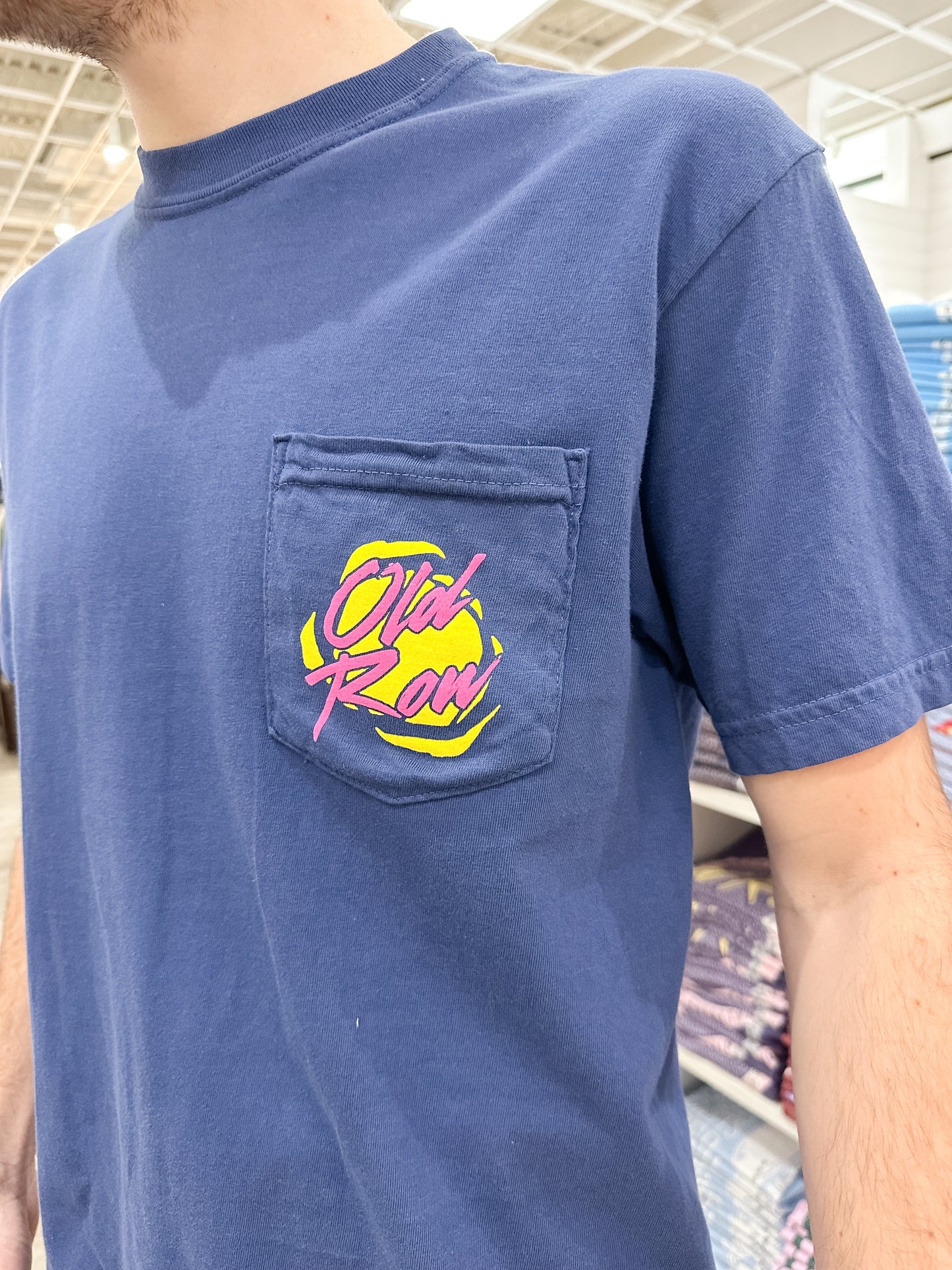 Old Row Outdoors Neon Mahi S/S Pocket T-Shirt - Midnight