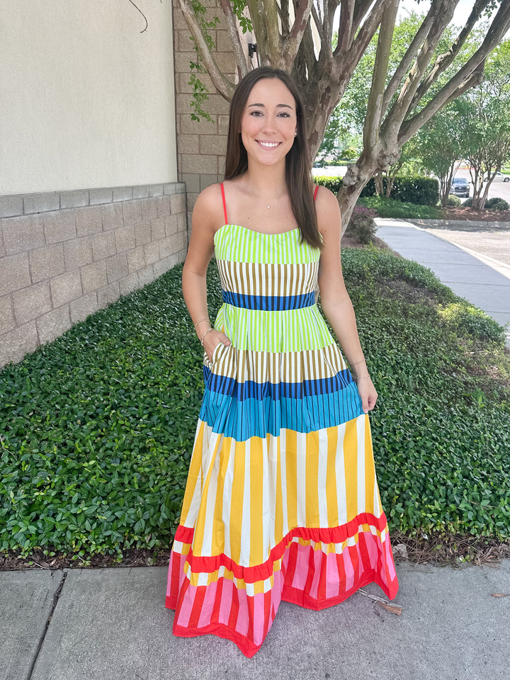 Rainbow Road Dress