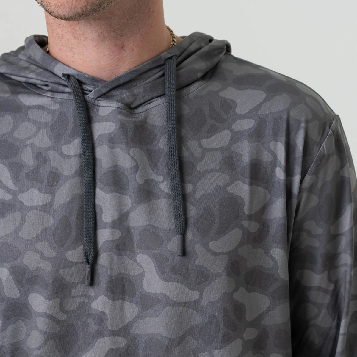 Men’s Burlebo Performance Hoodie - Stone Camo