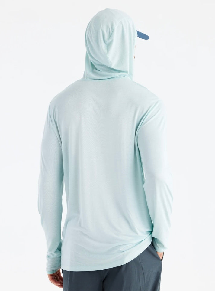 Free Fly Men’s Bamboo Lightweight Hoodie - Glacier