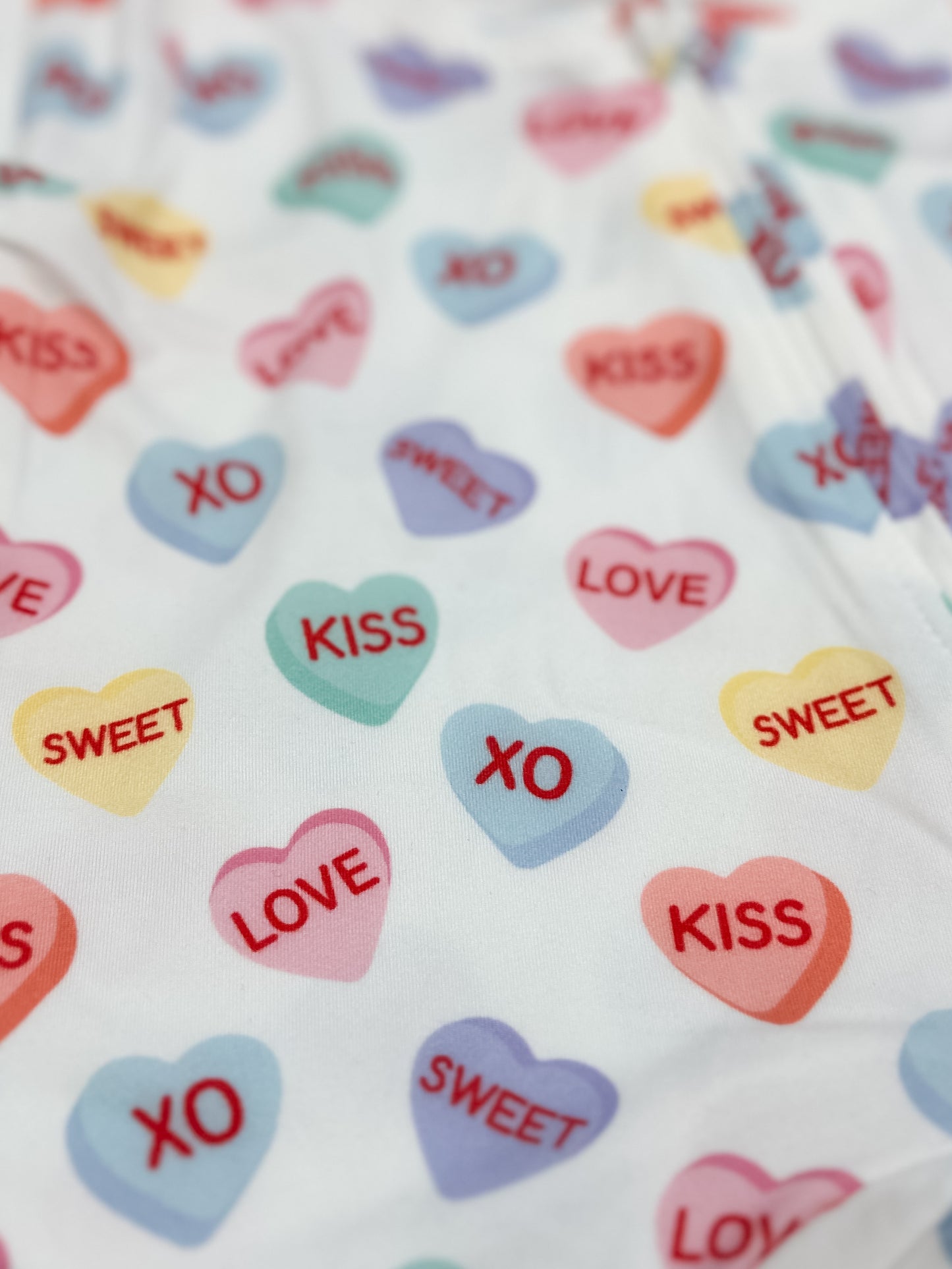 MS Baby PJ Onesie - Candy Hearts