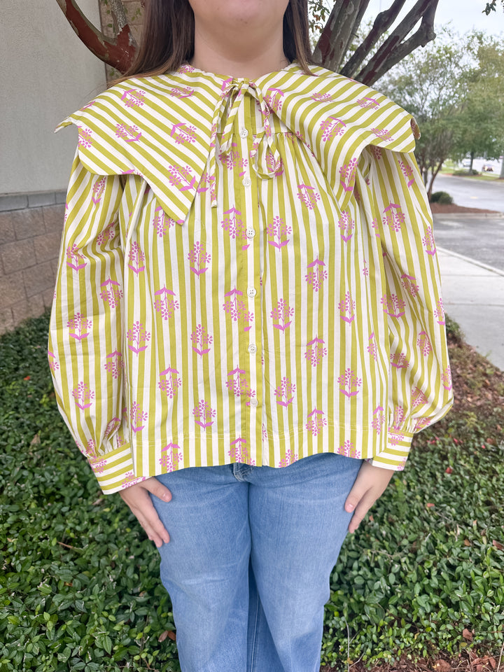Fairly Collar Top