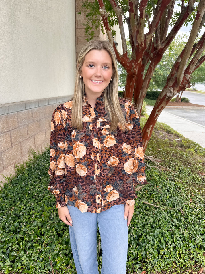 Rustic Rose Top