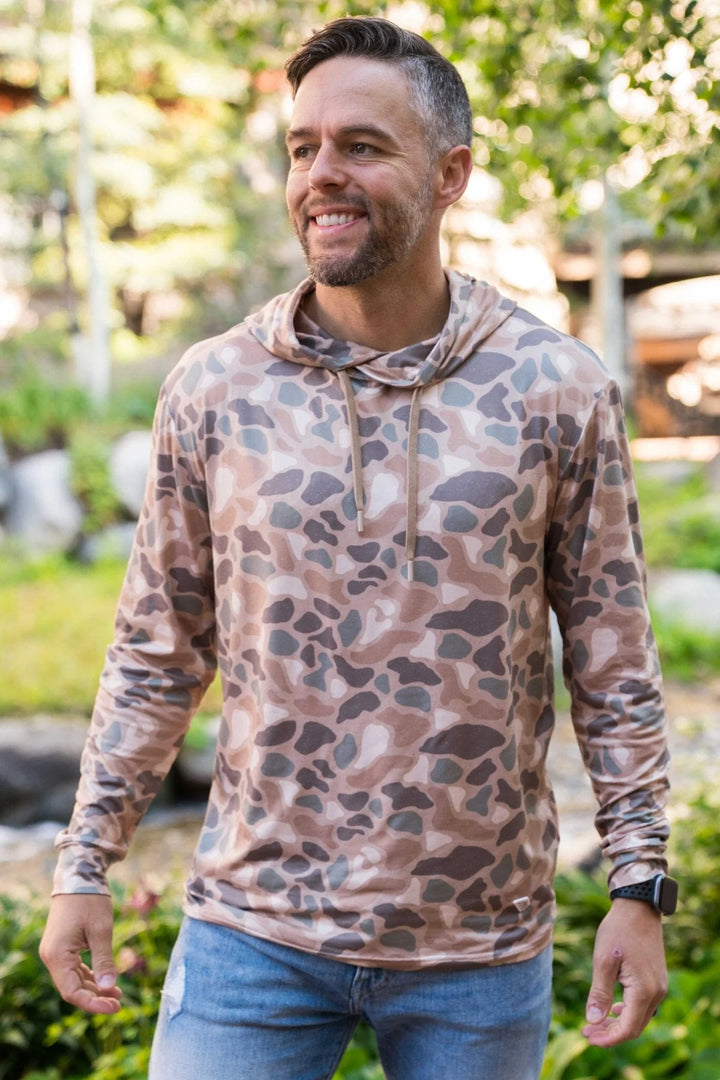 Men’s Burlebo Performance Hoodie - Pintail Camo