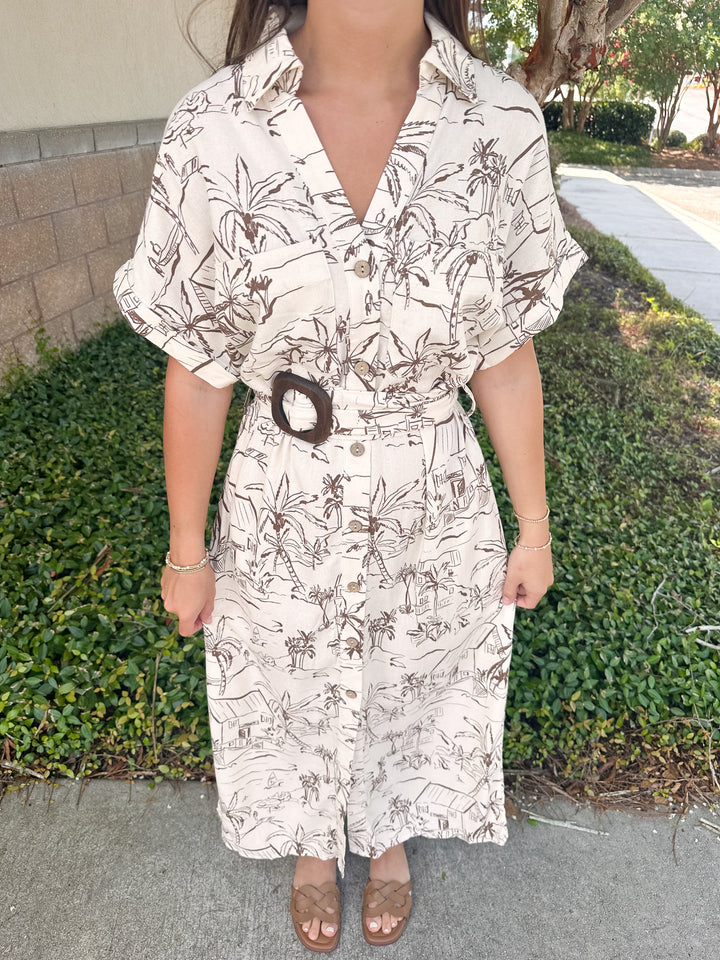Coconut Hut Maxi Dress