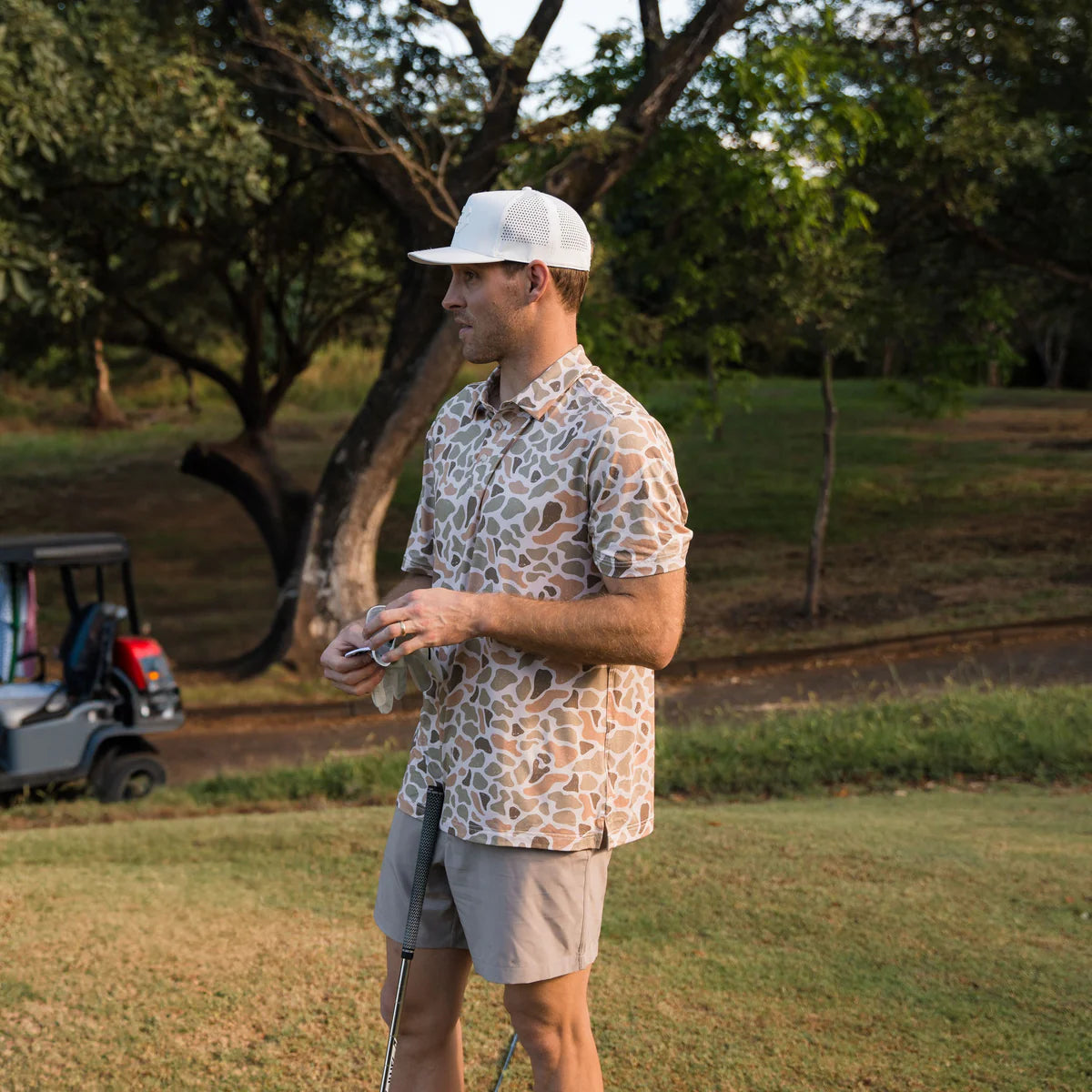 Men’s Burlebo Performance Polo - Venado Camo