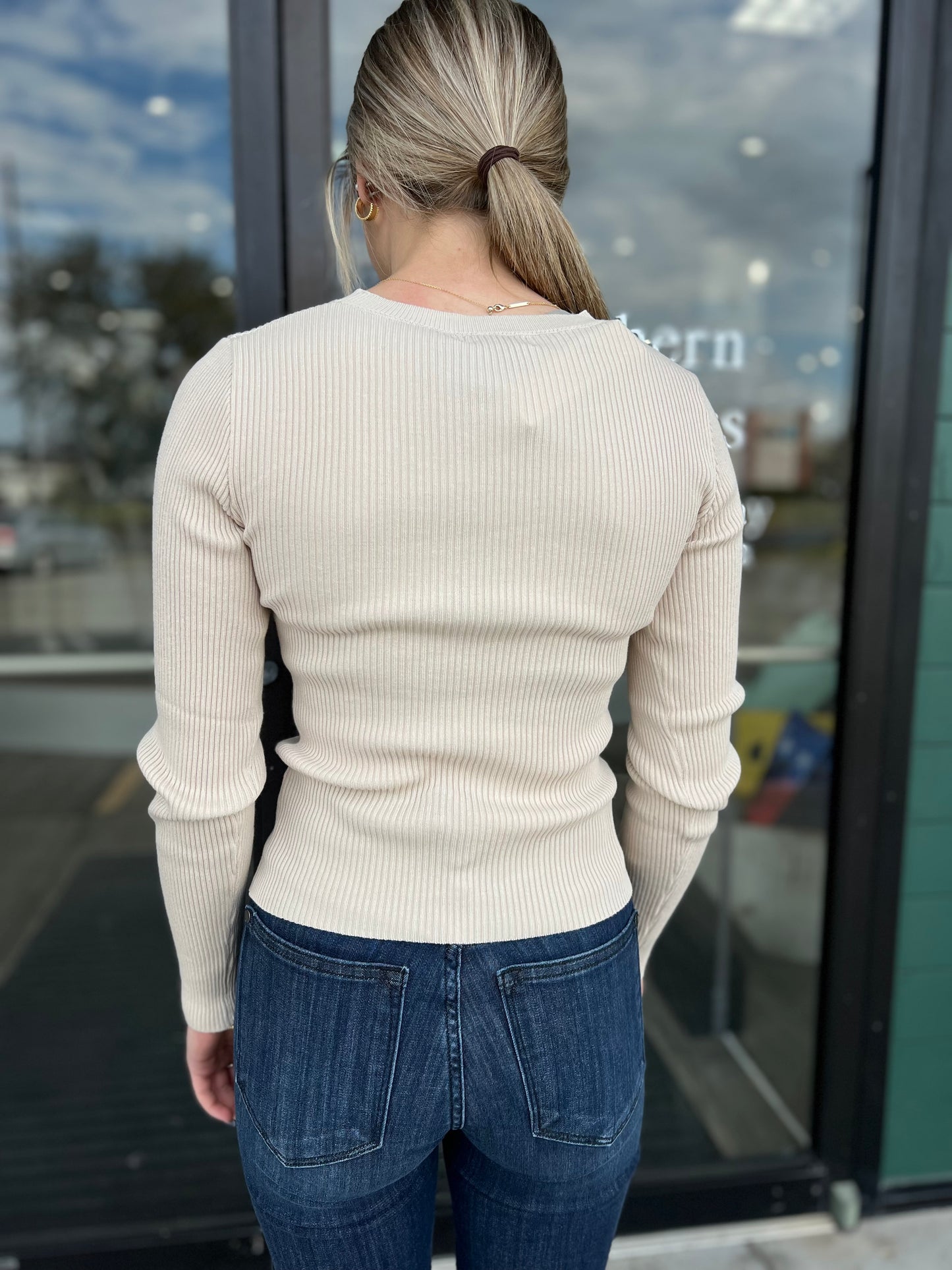Mandy Ribbed Long Sleeve