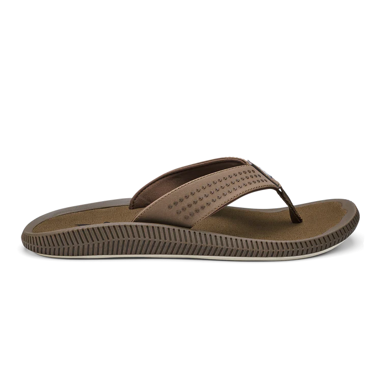 OluKai Men’s Ulele Water-Ready Beach Sandal - Mustang|Mustang