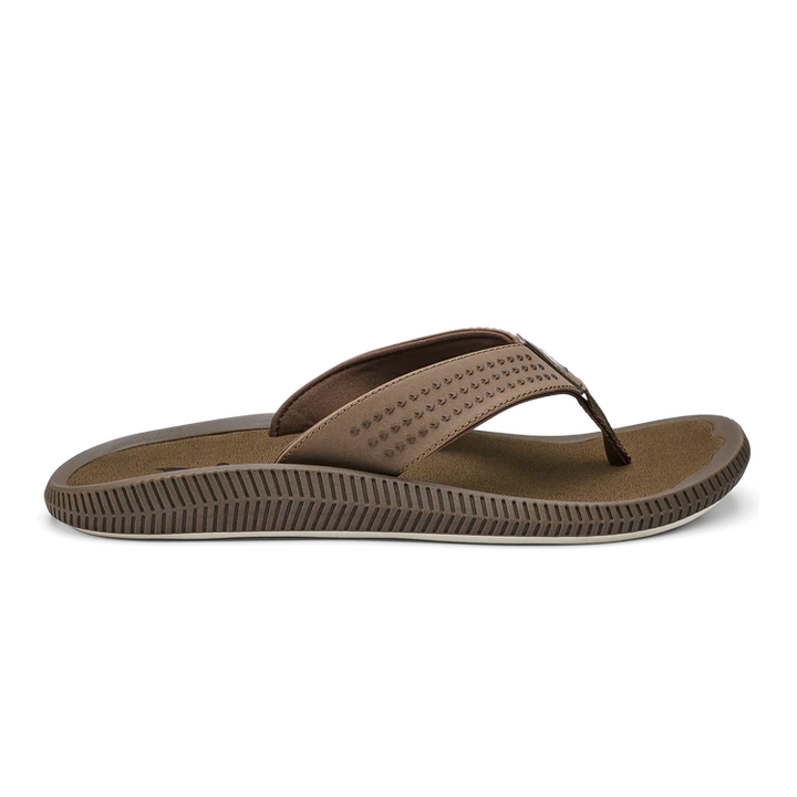 OluKai Men’s Ulele Water-Ready Beach Sandal - Mustang|Mustang