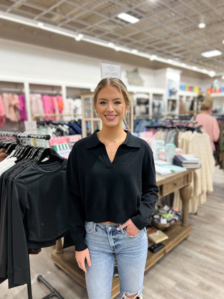 Charis Collared Sweater