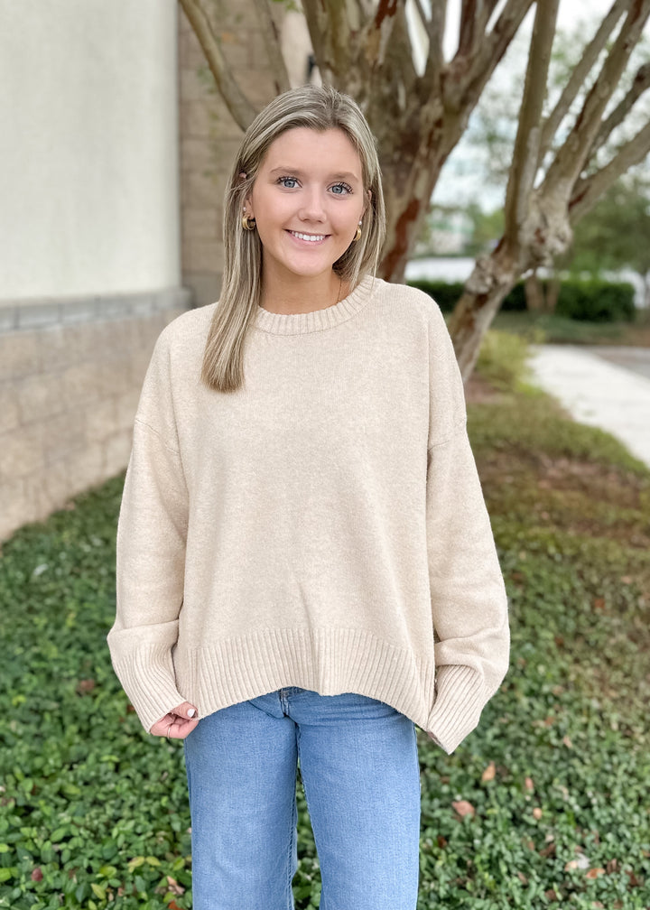 Cirrus Cozy Sweater - Macaroon