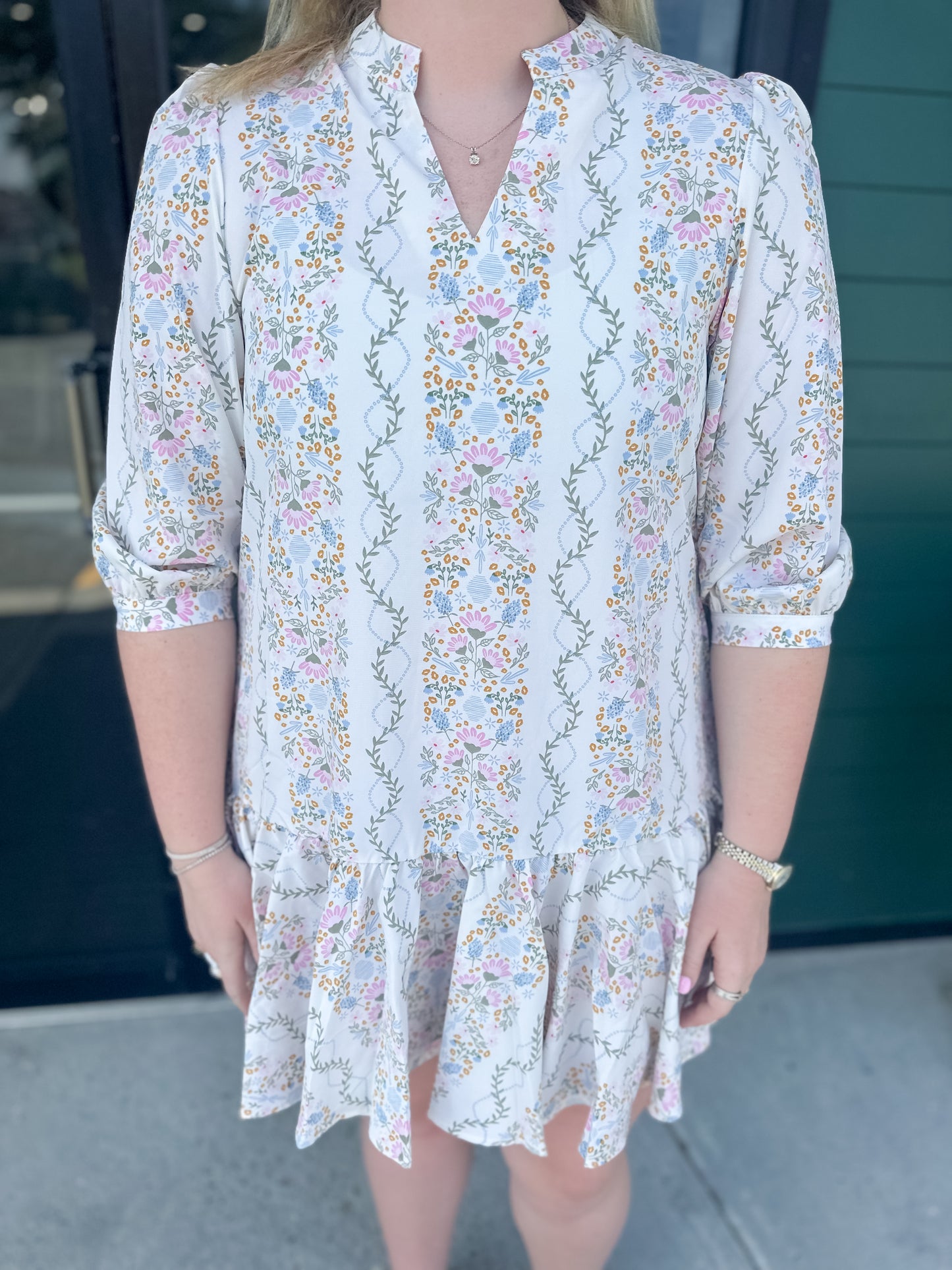 Naomi Dress - Ivy Lane Ivory