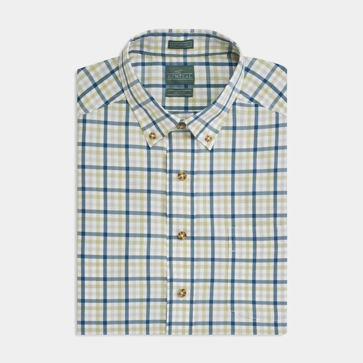 Genteal F25 Cameron Performance Sport Shirt - Seabreeze