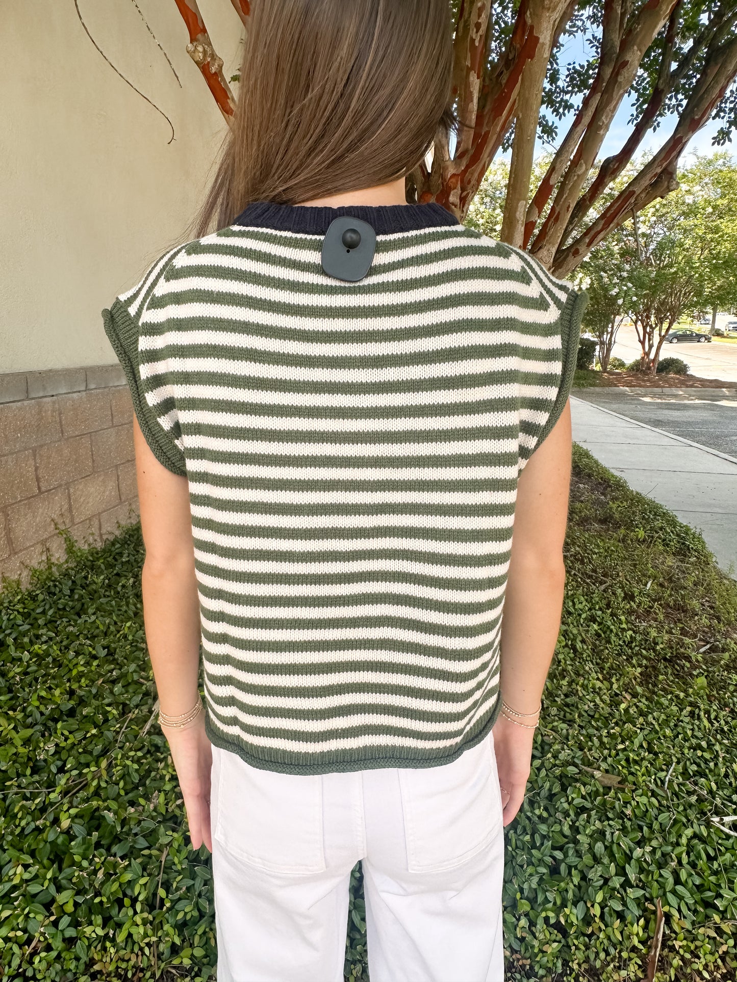 Polly Stripe Sweater Top