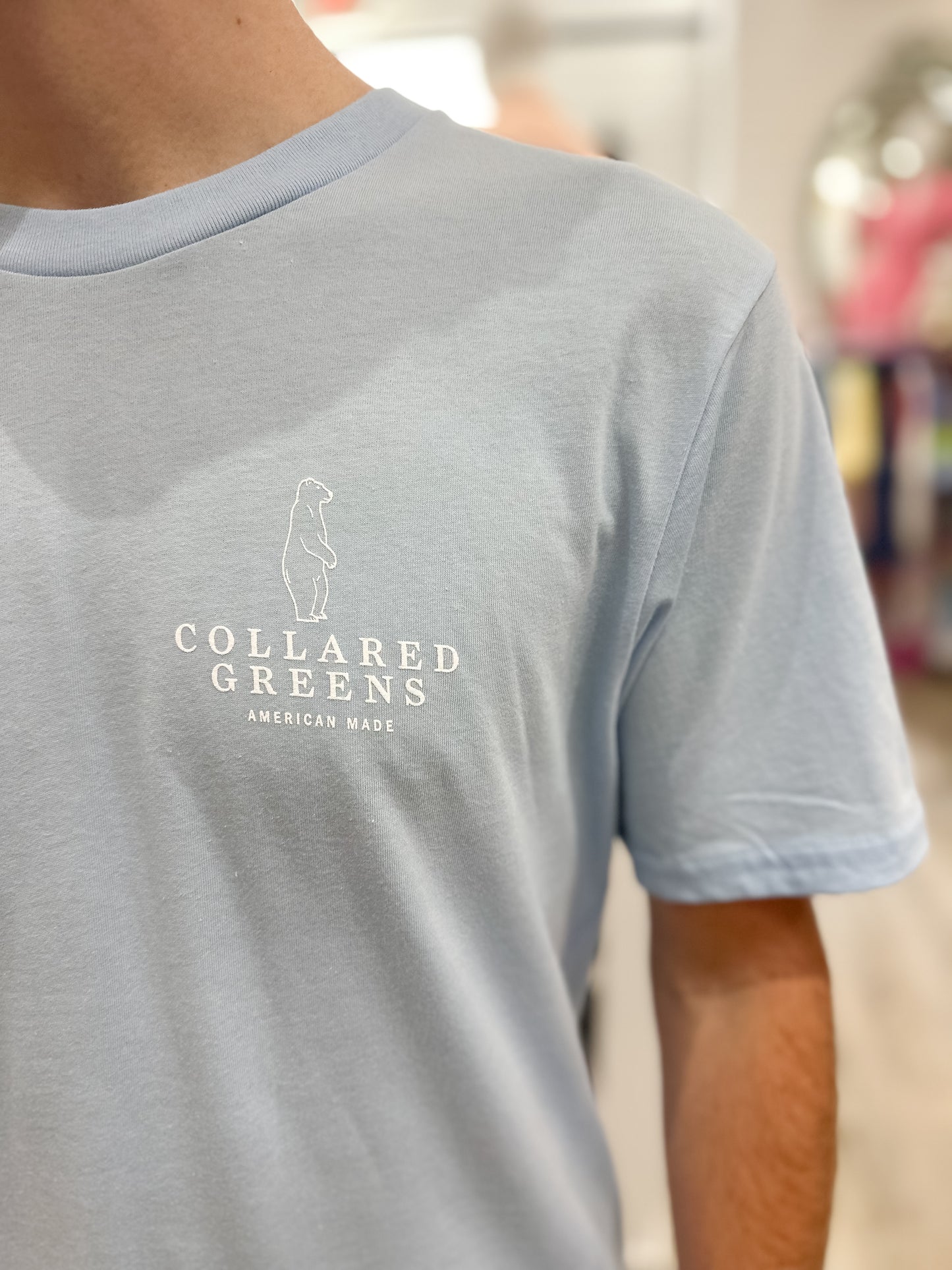 Collared Greens Lowcountry Boil S/S T-Shirt - Carolina Blue