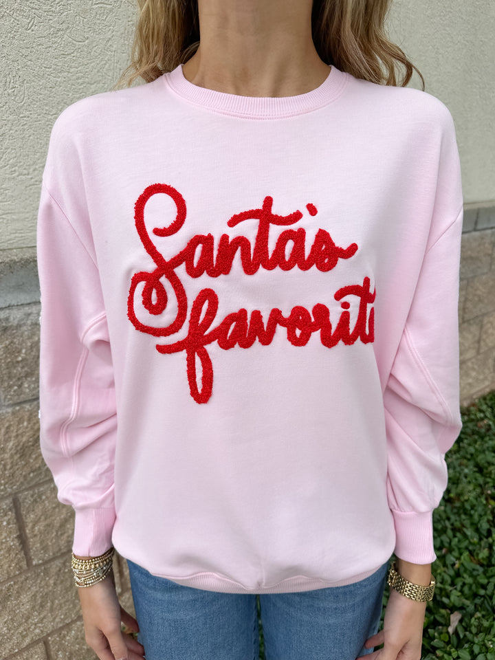 MS Sarah Sweatshirt - Santa’s Favorite