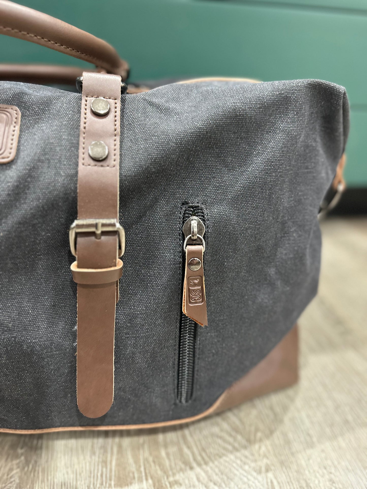 S. Casanova F25 Heritage Canvas Weekender
