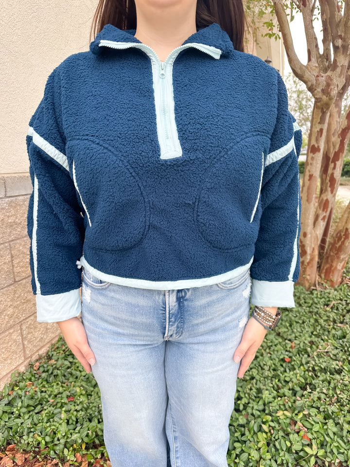 Simply Eileen Pullover - Navy