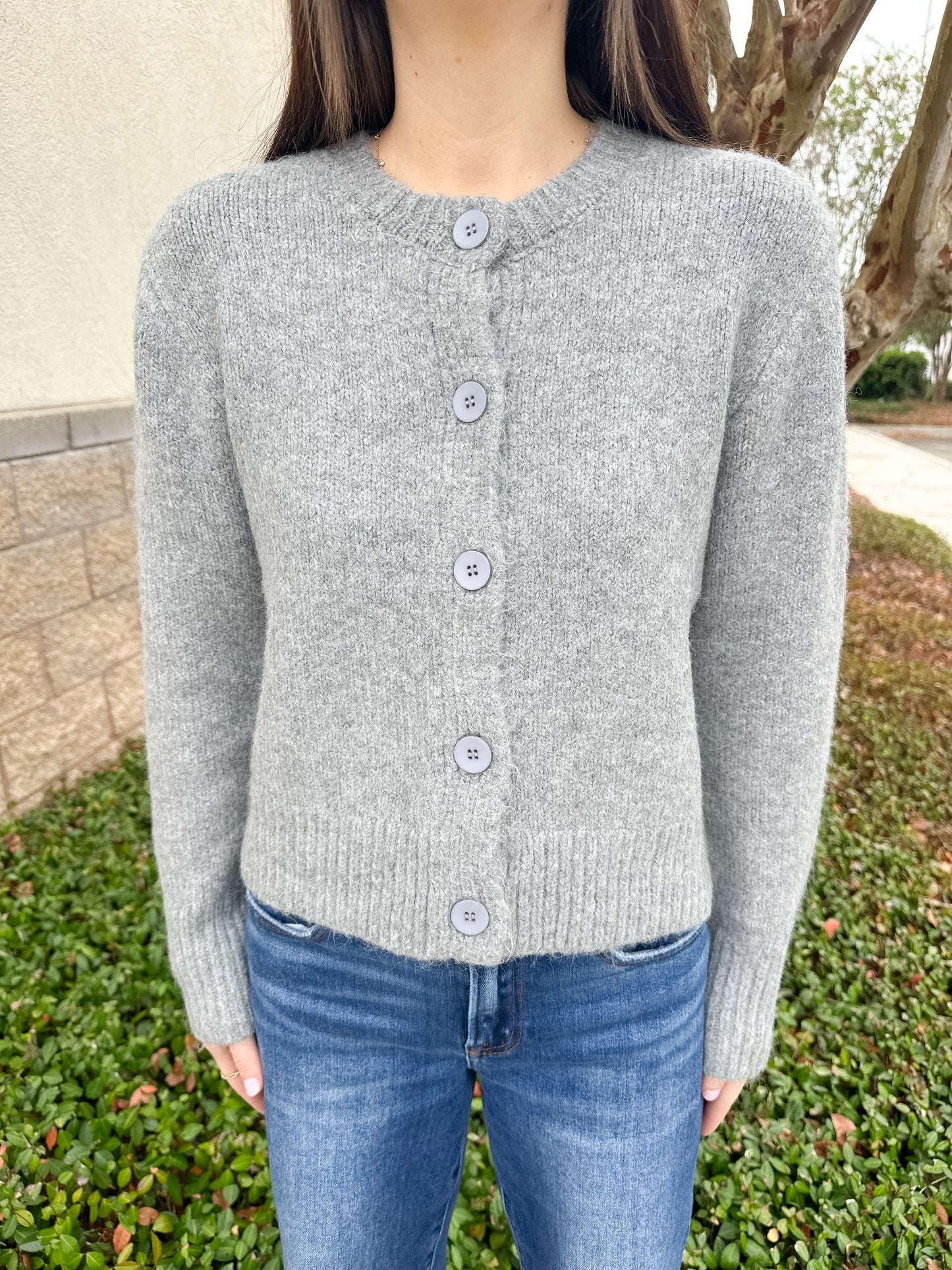 Breen Cardigan - Classic Heather Grey