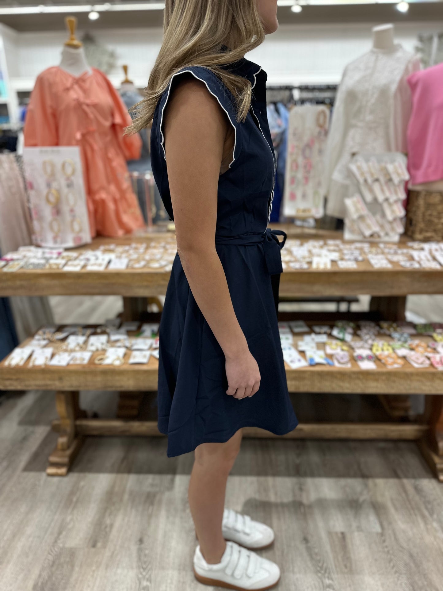 Diana Scalloped Dress