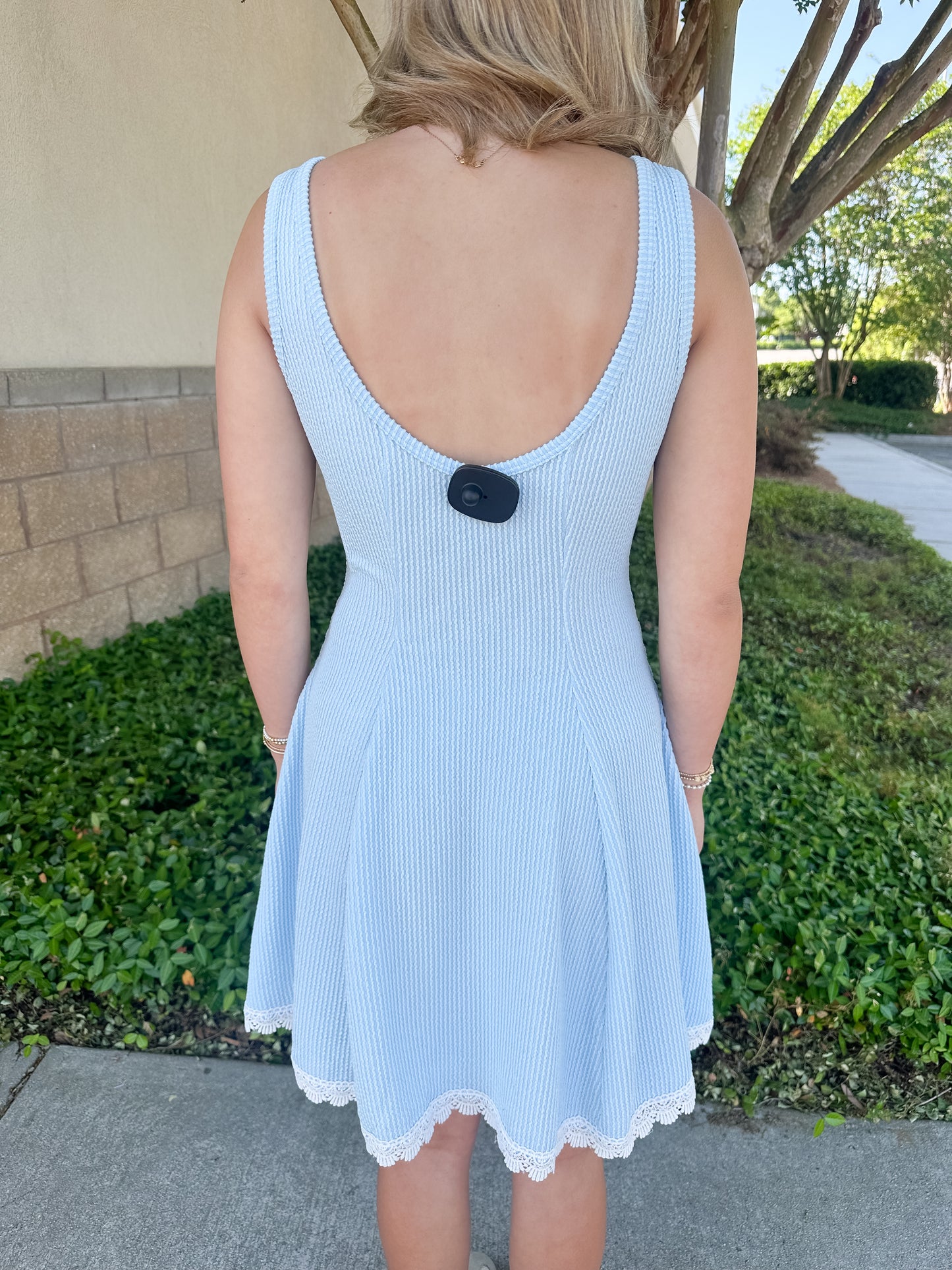 Kimmie Cored Tank Dress - Tidal