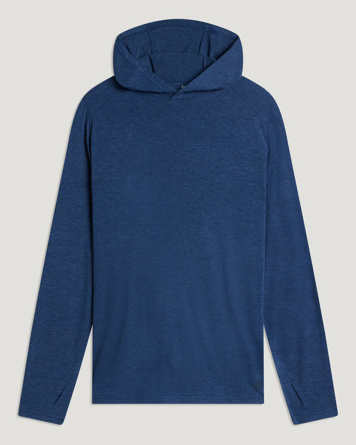 Free Fly Men’s Bamboo Shade Hoodie - Heather True Navy