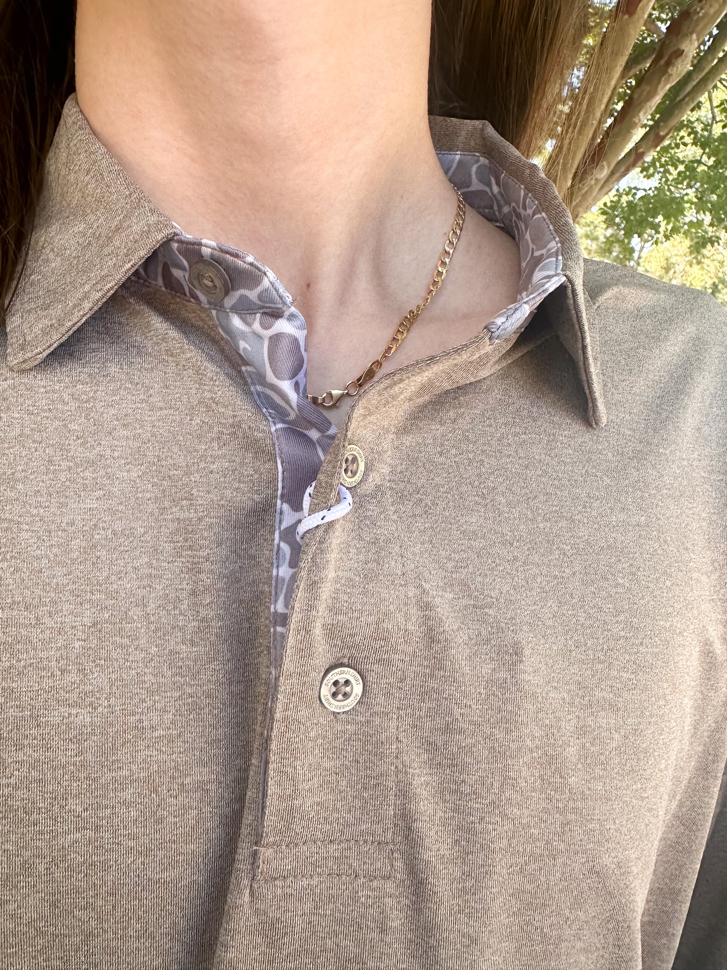 SSCO Men’s F26 Grayton Heather Polo - Gunstock