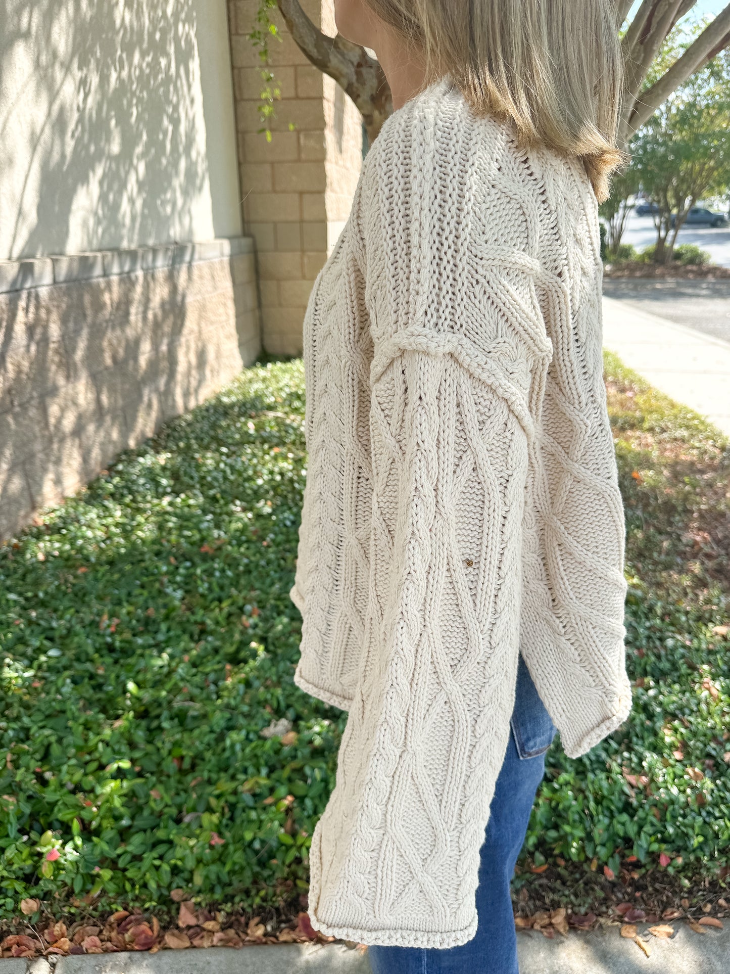 Amber Cable Knit Sweater