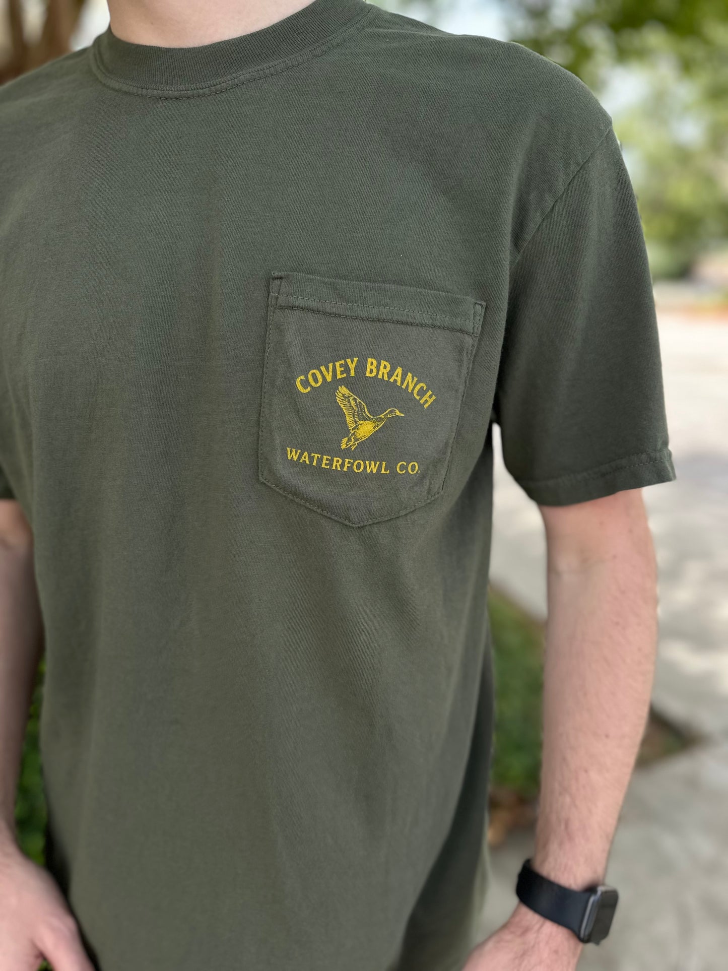 CB “If It Flies, It Dies” S/S Pocket T-Shirt - Olive